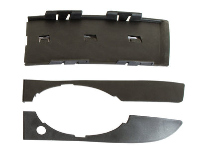 Audi A4 B7 04-07 inner fog light mount 3 pcs. set left