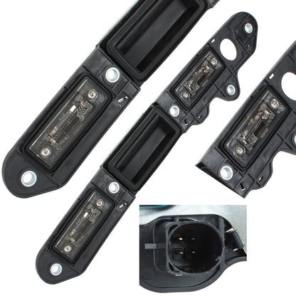 VW Jetta 06-11 license plate light strip with tailgate release microswitch