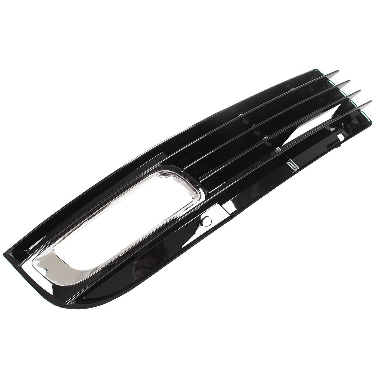 Audi A8 D3 FL 08-10 WITH FOG LIGHTS bumper grille BLACK + CHROME right