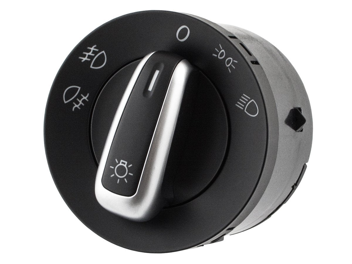 VW Golf V 03-09 Headlight Switch CHROME