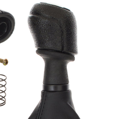 VW T5 / T6 03-11 gear knob SILVER + GAITER 6 SPEED