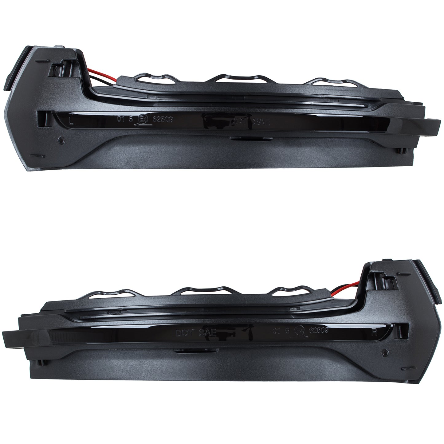 Audi A3 8V 13-20 mirror turn signal indicators left + right SMOKED DYNAMIC LED 2 pcs SET