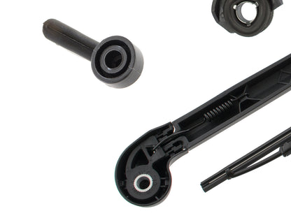 Audi A6 C6 AVANT (Estate) 04-11 SET: Wiper motor + rear wiper arm + blade + rear window washer nozzle 3pcs COMPLETE