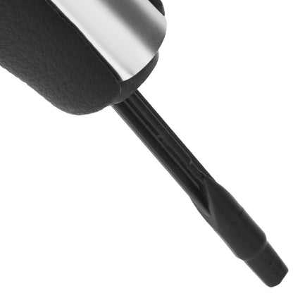 BMW 1 E81 E82 E87 E88 04-13 AUTOMATIC gear knob BLACK + SILVER - SHORT SHIFTER