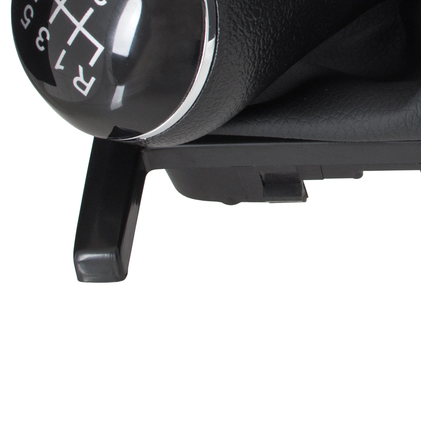 VW Amarok 10-16 gear knob BLACK 6 GEARS + BLACK GAITER with frame