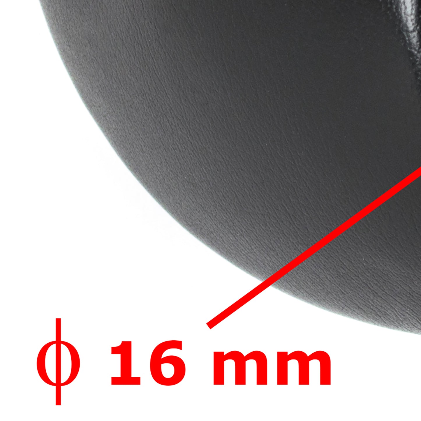 Renault Laguna III 07-15 Gear stick knob 6 SPEEDS BLACK ECO-LEATHER + SILVER