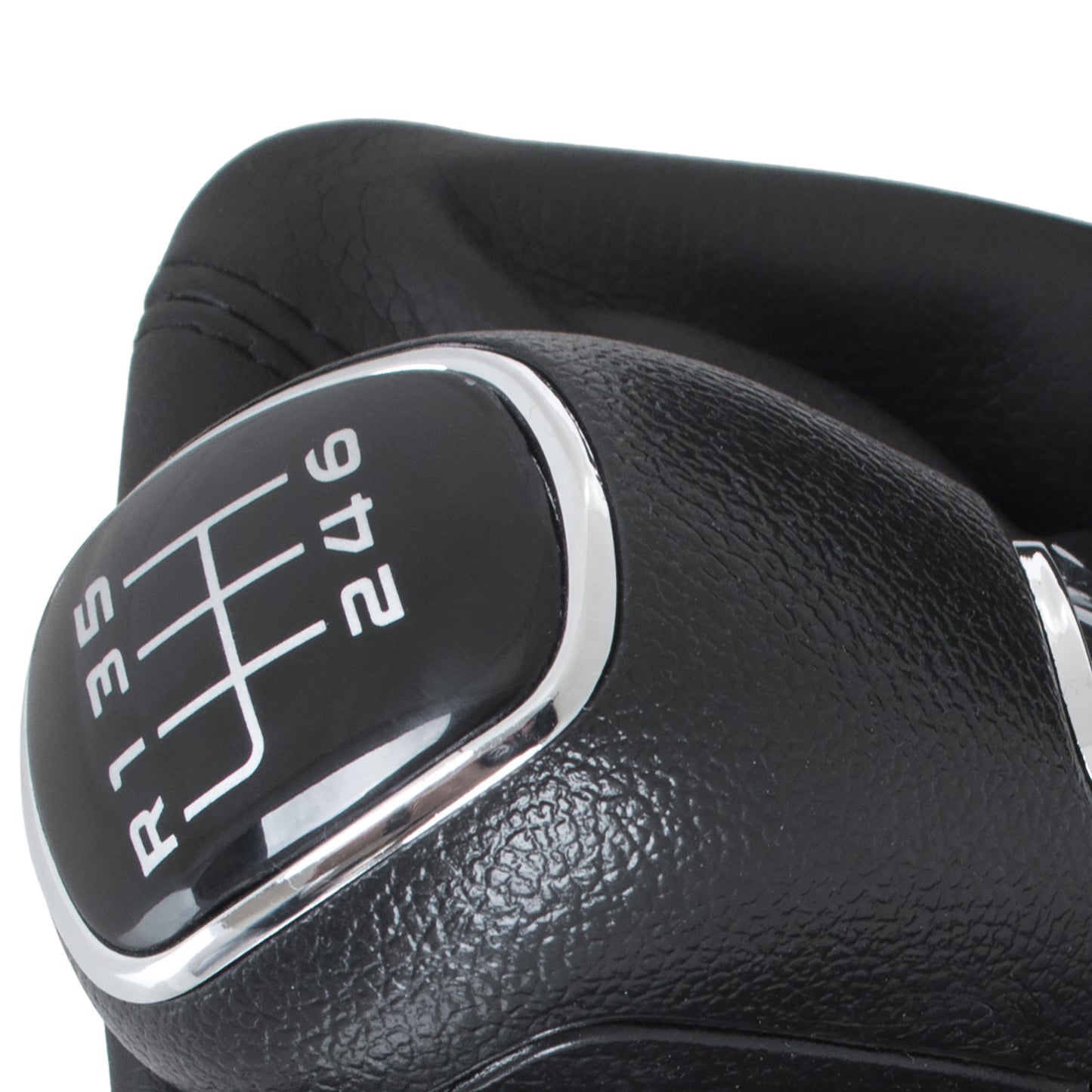 Skoda Octavia II 07-14 gear knob + gaiter with ABS frame 6 SPEED