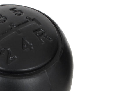 Fiat Panda II 03-12 gear knob BLACK + GAITER 5 GEARS