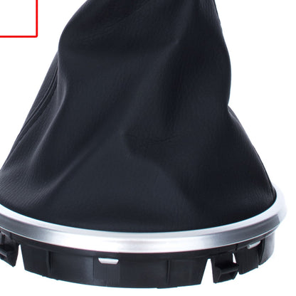 Skoda Fabia II 07-12 gear knob CHROME + GAITER