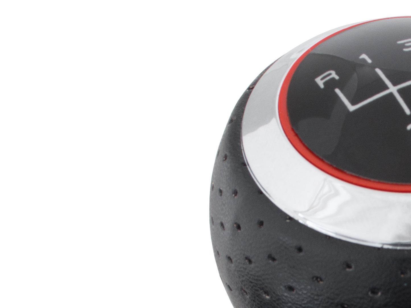 Audi A3 8L 96-03 Gear Knob S-LINE BLACK + CHROME 6 SPEED