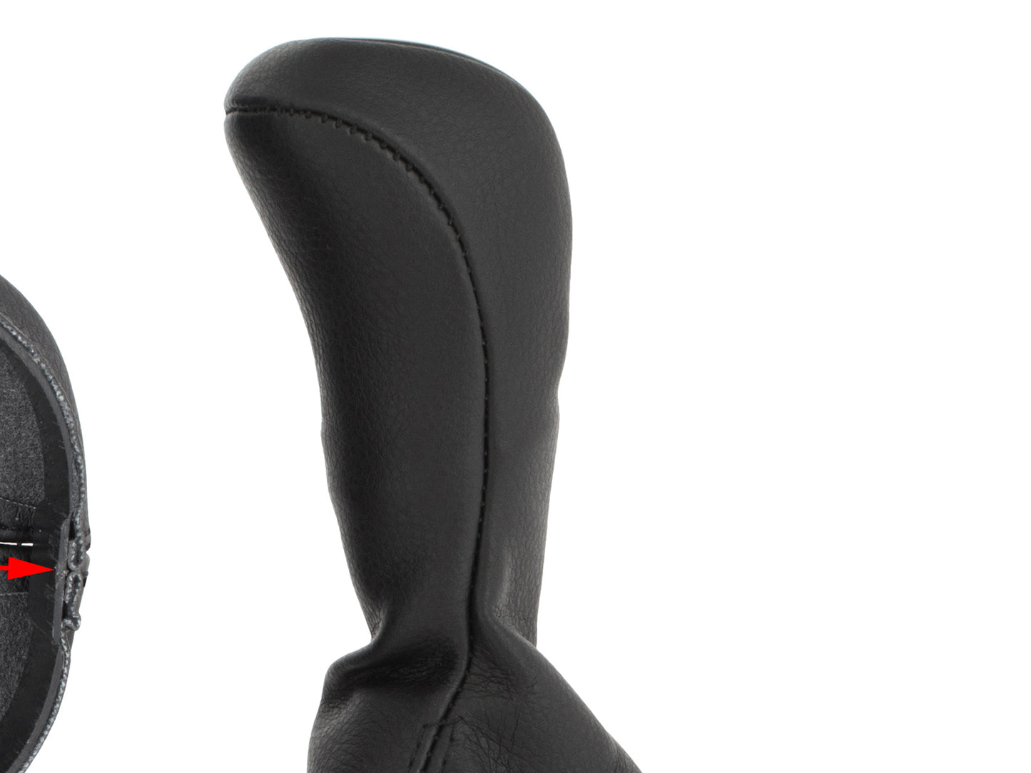 Mercedes W203 C-Class 00-07 gear knob BLACK 6 SPEED + GAITER