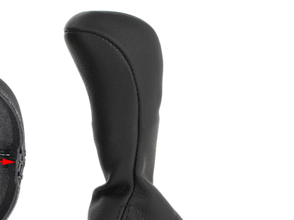 Mercedes W203 C-Class 00-07 gear knob BLACK 6 SPEED + GAITER