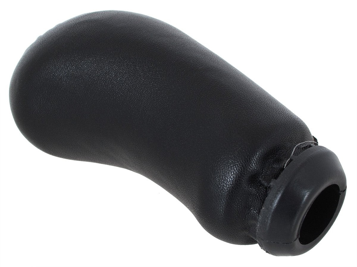 Dacia Dokker 2012- gear knob 5 GEARS BLACK LEATHER + CHROME