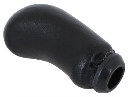 Dacia Dokker 2012- gear knob 5 GEARS BLACK LEATHER + CHROME