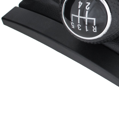 Seat Cordoba II 02-09 black gear knob + gaiter with frame 5 GEARS