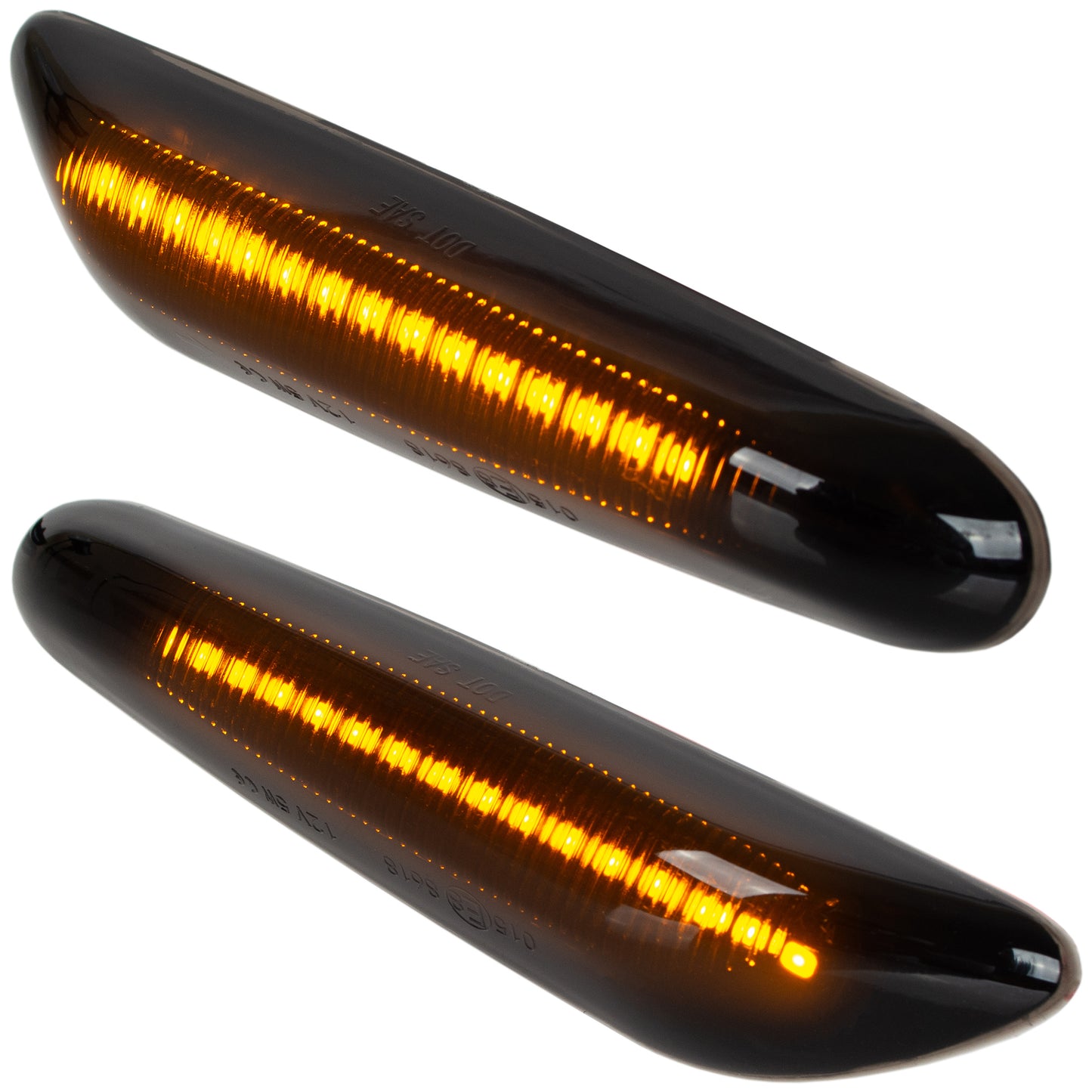 BMW 3 E90 E91 E92 E93 LED Dynamic Smoked Side Indicators 2 pcs. Set