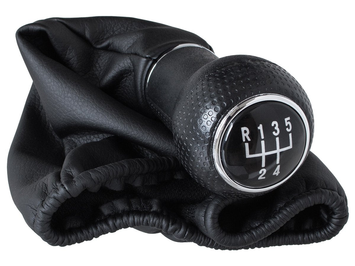 VW Polo III 94-01 gear knob BLACK + GAITER 5 SPEED