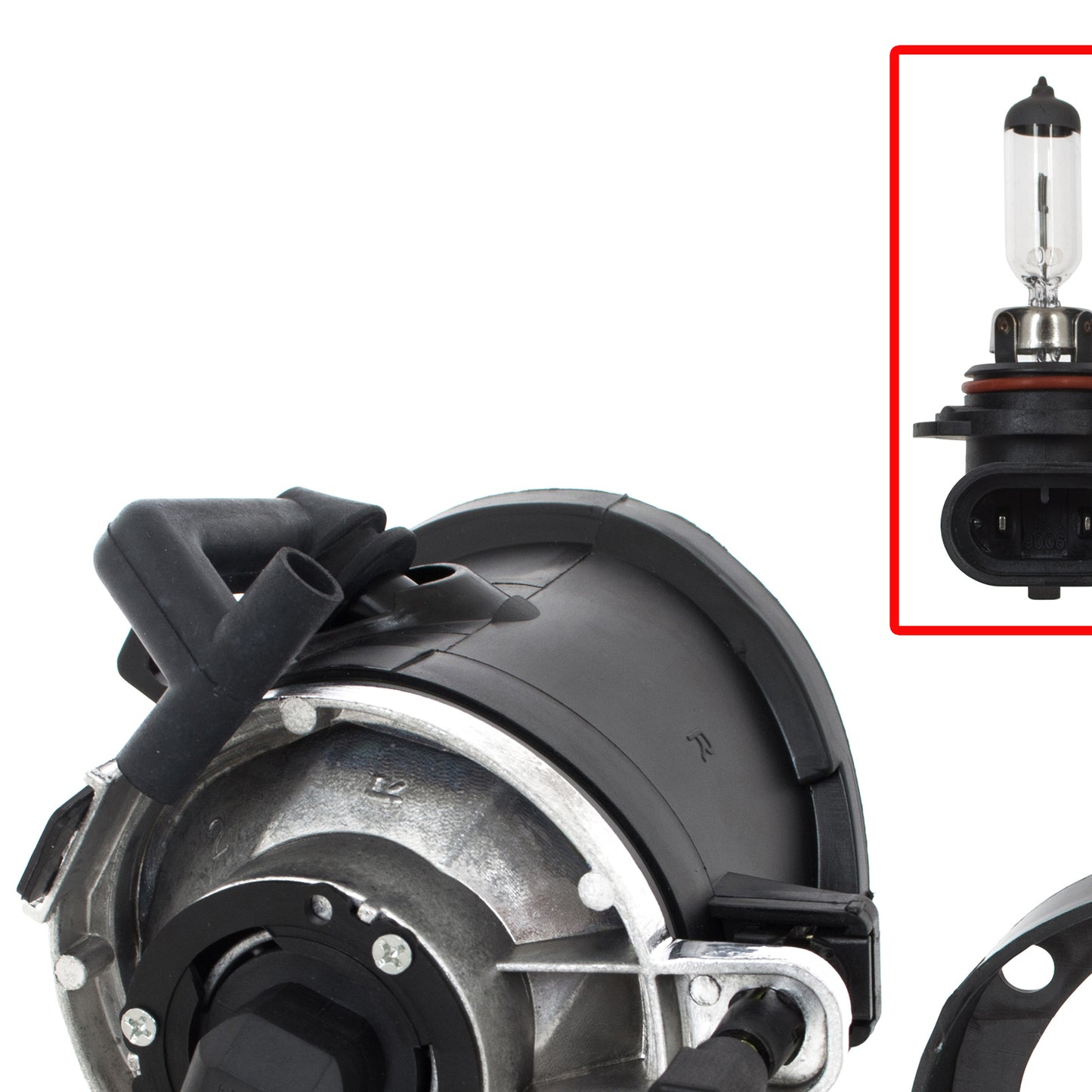 BMW 5 E39 M-Package M5 96-03 SMOKED fog lights with bezels left + right 4 pcs. SET