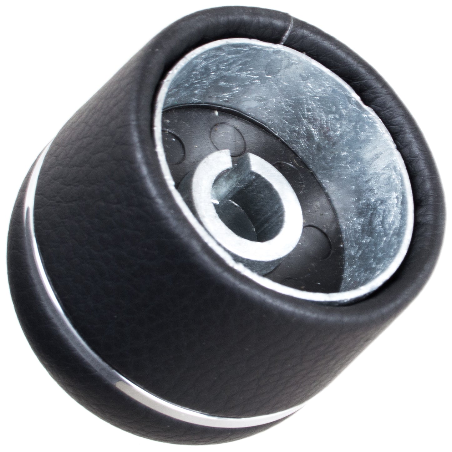 Alfa Romeo Brera 05-14 gear knob BLACK + SILVER 6 SPEED