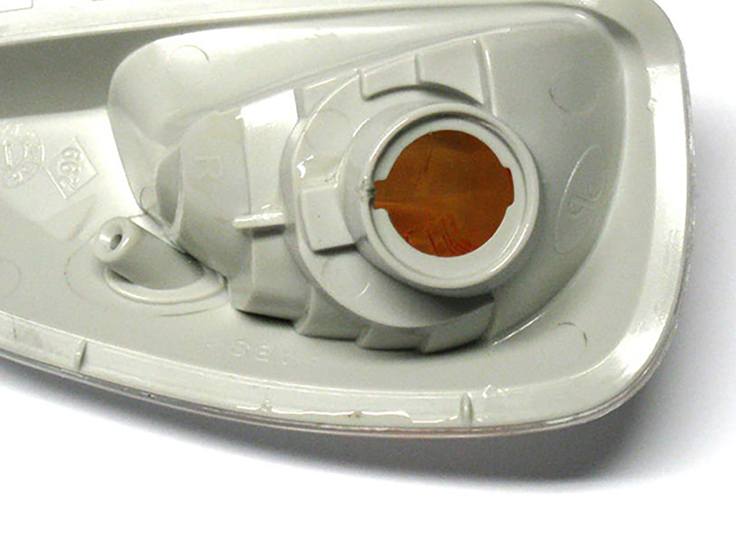 Renault Master 2010- YELLOW turn signal for WHITE BULB in mirror left + right 2 pcs. SET