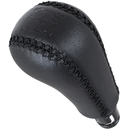 Volvo S60 01-09 Gear knob BLACK ECO-LEATHER 5-SPEED