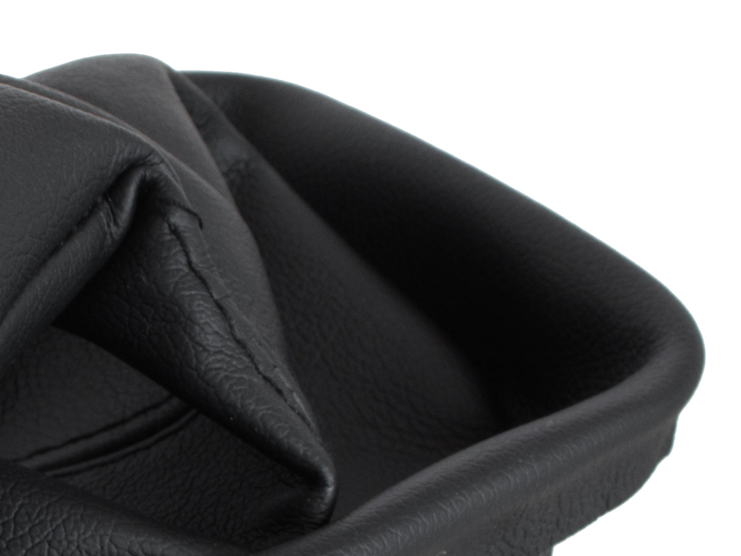 BMW 3 E36 90-00 BLACK ECO-LEATHER gear knob + gaiter with frame 5 SPEED