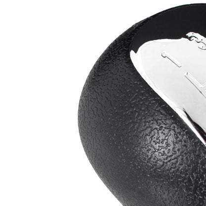 Chevrolet Spark 11-16 gear knob BLACK + CHROME 5 SPEED