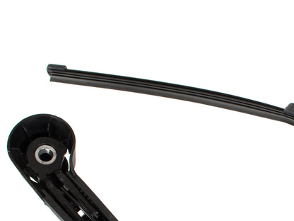 VW T5 Transporter 03-15 rear wiper arm + blade VERSION WITH RIGHT DOORS + rear window washer nozzle 2 pcs SET