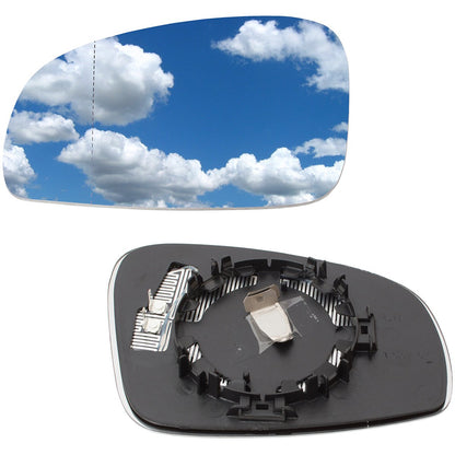 Skoda Fabia II 07-15 HEATED mirror glass left