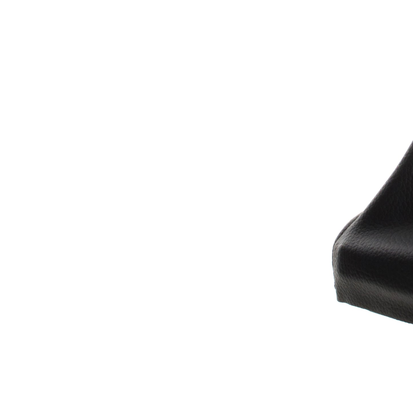 Seat Altea XL 2006- BLACK LEATHERETTE gear knob + gaiter with frame 6 SPEEDS
