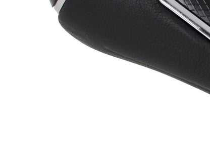 VW Passat B6 06-11 gear knob BLACK LEATHER 6 SPEED