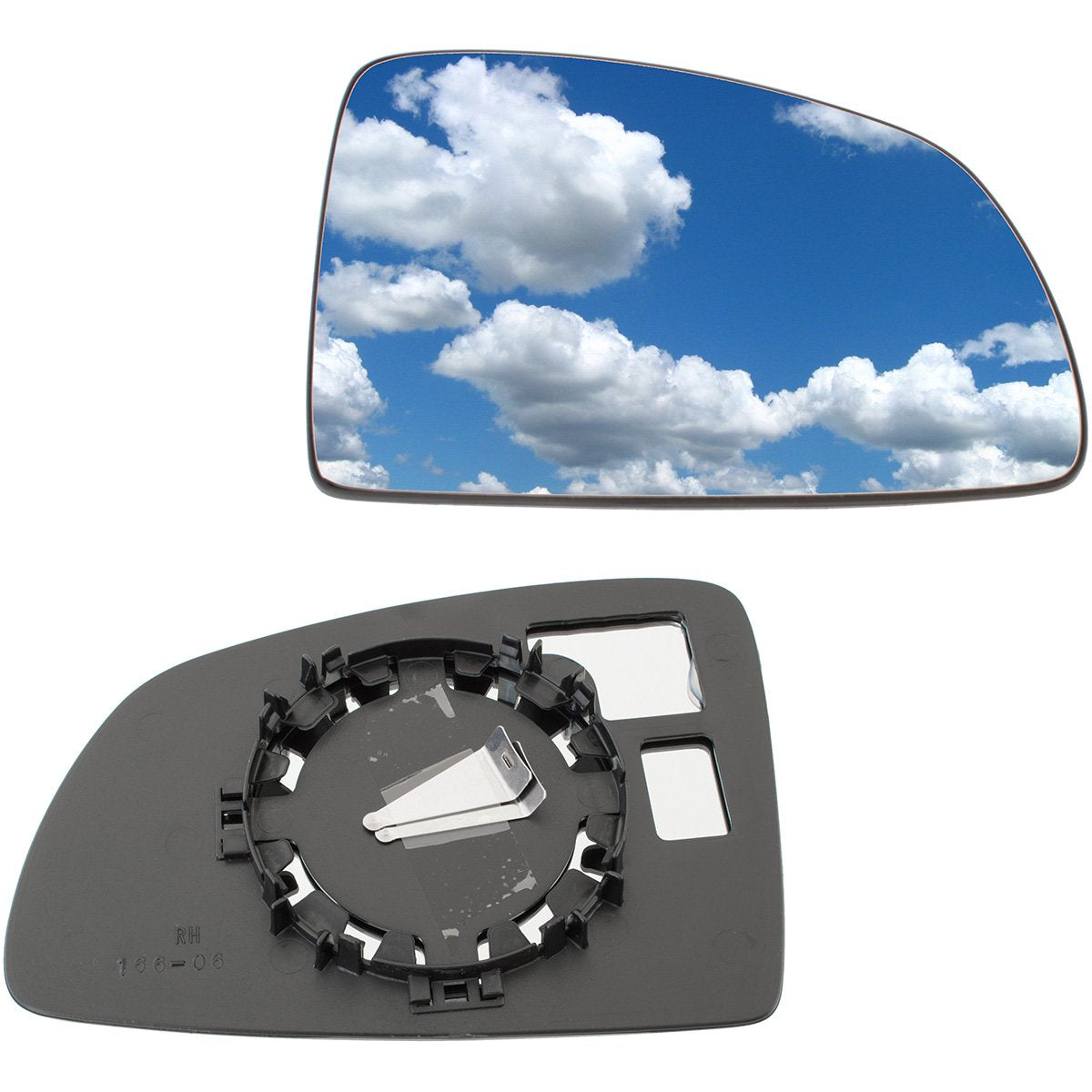 Opel Meriva A 03-10 manual mirror insert right