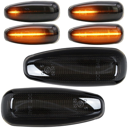 Hyundai i30 07-12 LED DYNAMIC SMOKED side indicators 2 pcs. SET