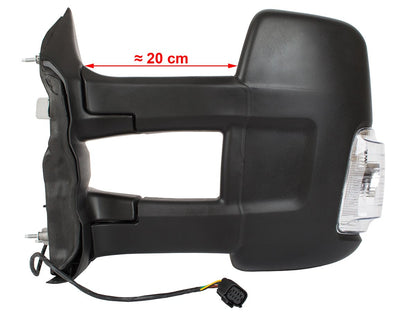 Ford Transit VIII 2014- electric exterior mirror LONG ARM left