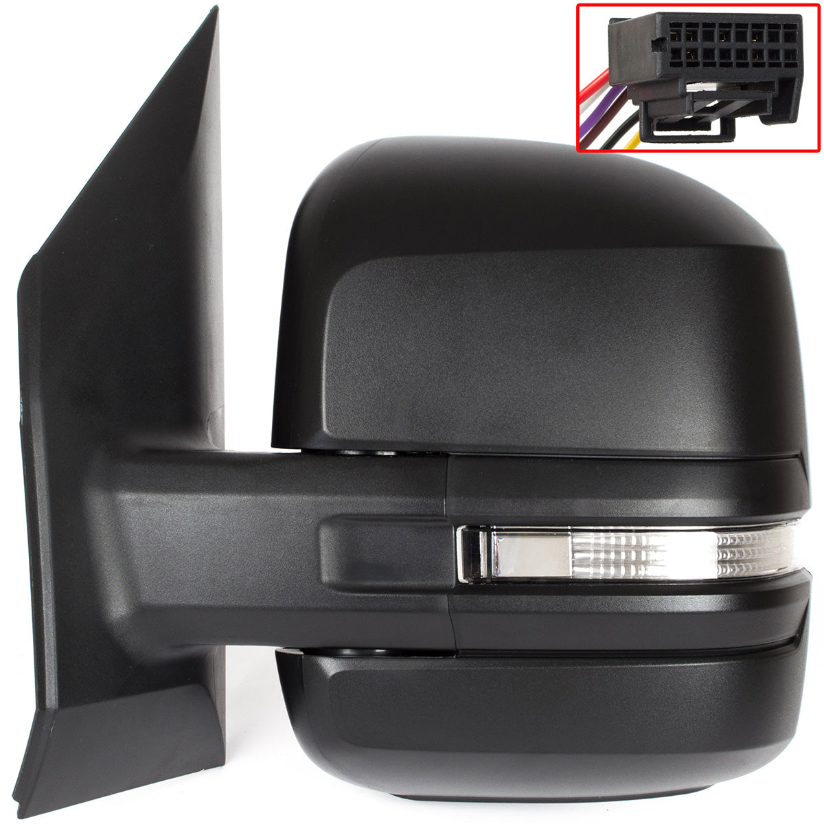 VW Crafter 17-22 exterior mirror ELECTRIC HEATED black left