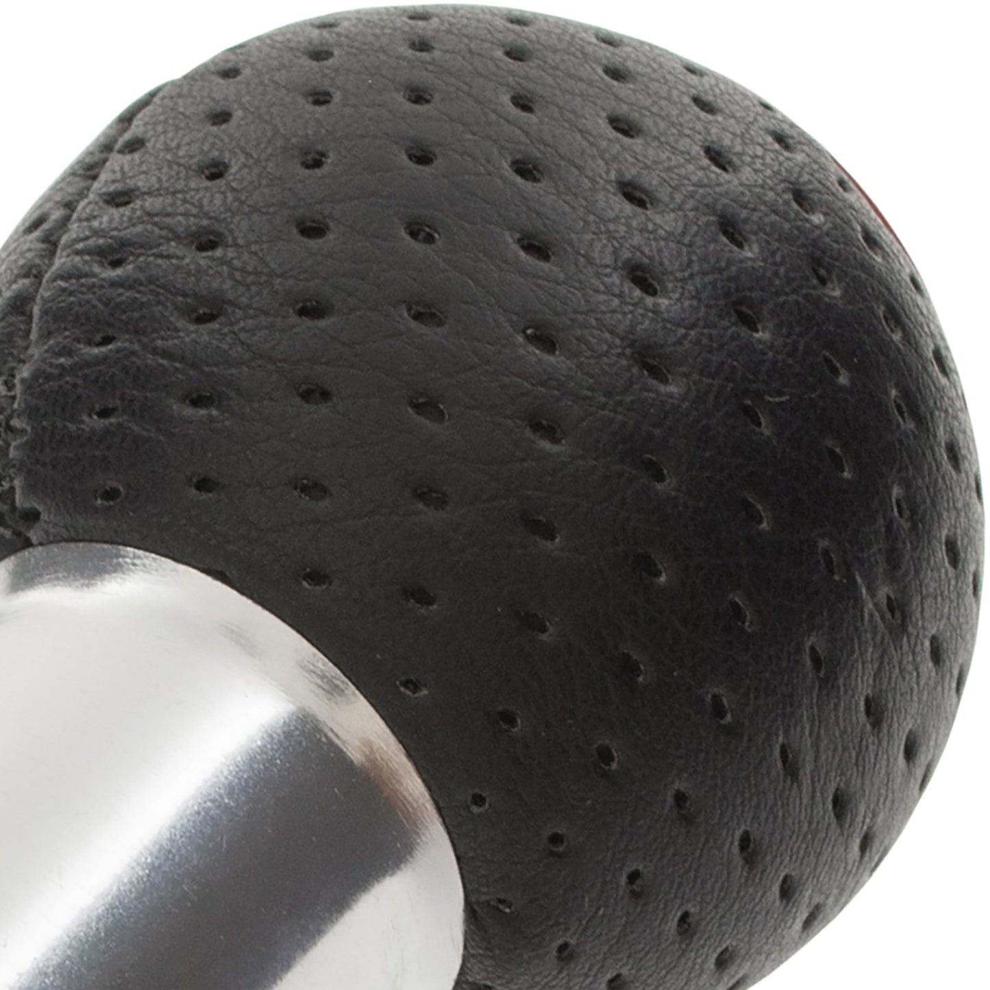 Audi A4 B6 00-04 BLACK gear knob + RED RING 6 SPEED