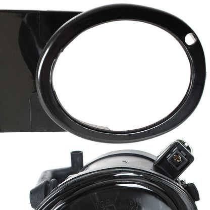 BMW 5 E39 M-Package M5 96-03 SMOKED fog lights with bezels left + right 4 pcs. SET