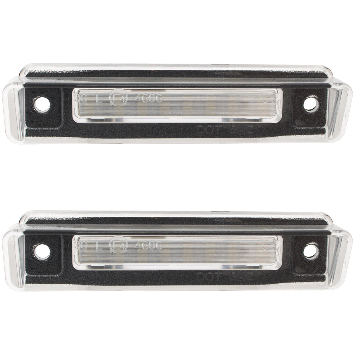Mercedes S124 E-Klasa R129 SL-Klasa lampki podświetlenia tablicy rejestracyjnej LED 2 szt. kpl.