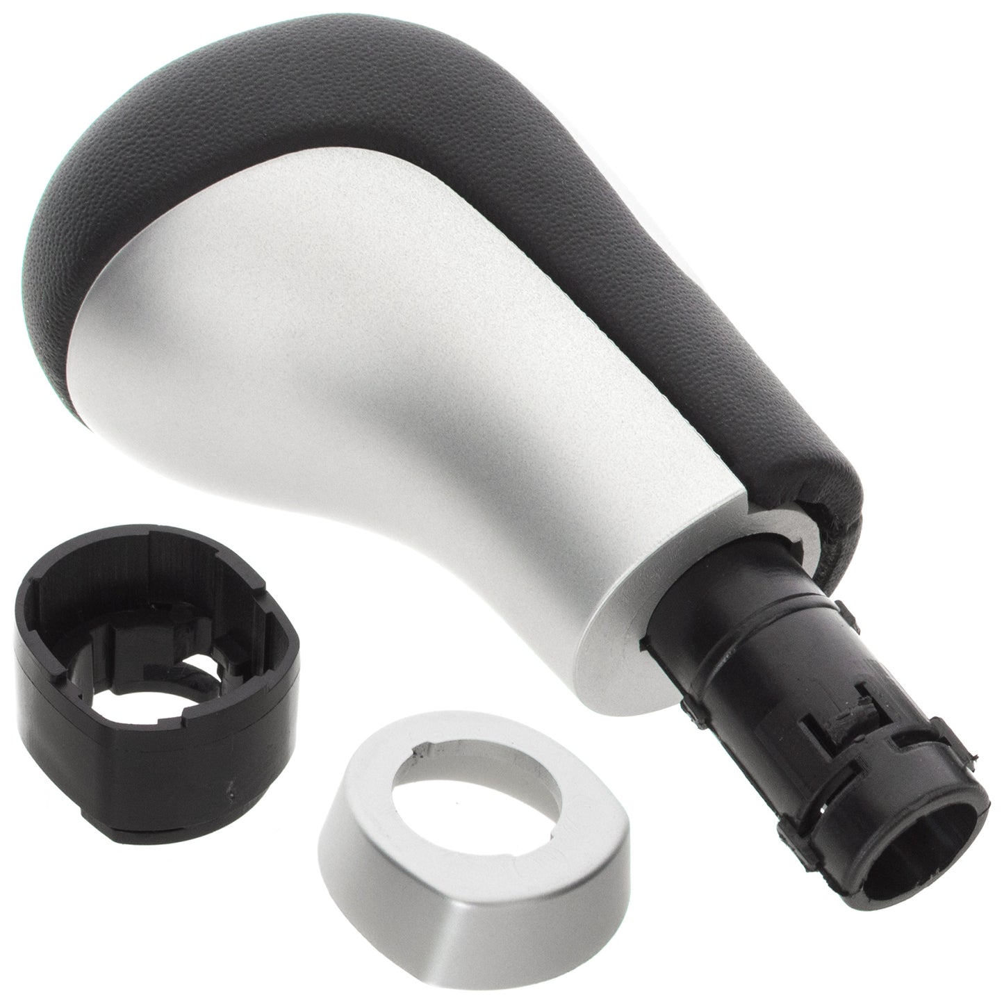 Mercedes W176 A-Class 12-18 gear knob BLACK / SILVER 6 SPEED