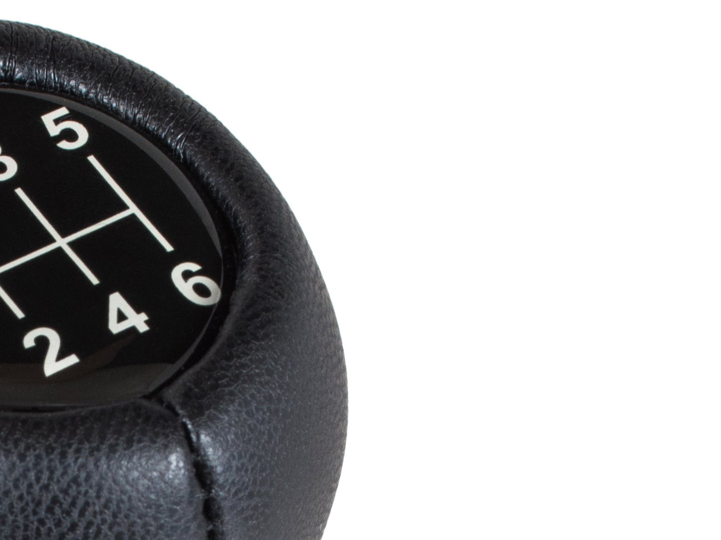 BMW E30 E32 E34 E36 E38 E39 E46 E53 Z3 gear knob BLACK LEATHER M-PACK 6 SPEED