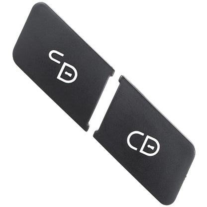 Mercedes A W176 12-18 front right door lock switch trim / buttons 2 pcs. set