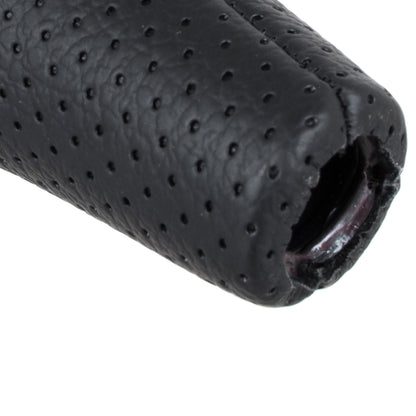 BMW E34 E36 E38 E39 E46 E60 E61 E87 E90 X3 X5 gear knob BLACK PERFORATED LEATHER 6 SPEED