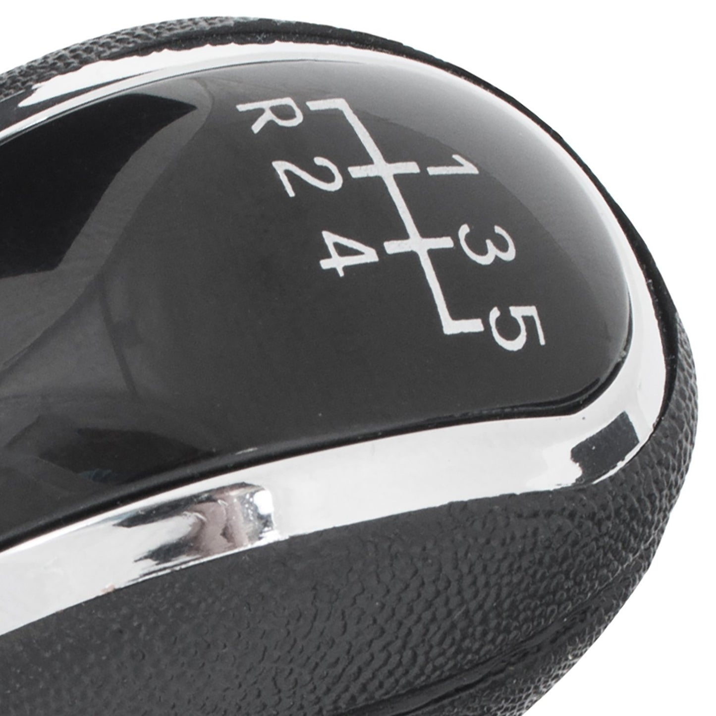 Mercedes Vito W638 96-03 gear knob BLACK + CHROME 5-SPEED