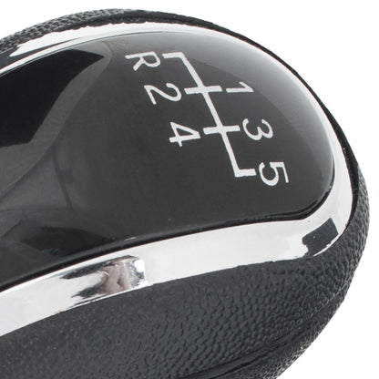 Mercedes Vito W638 96-03 gear knob BLACK + CHROME 5-SPEED