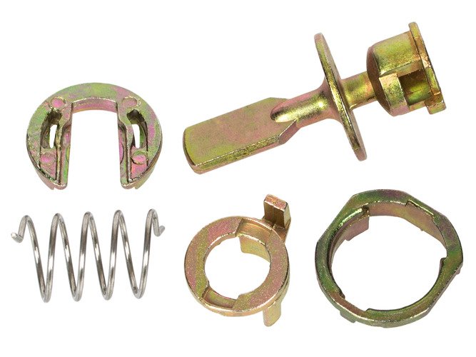VW Sharan 1995- Front left = right handle repair kit 5 pcs. SHORT PADDLE WITH WIDE COLLAR
