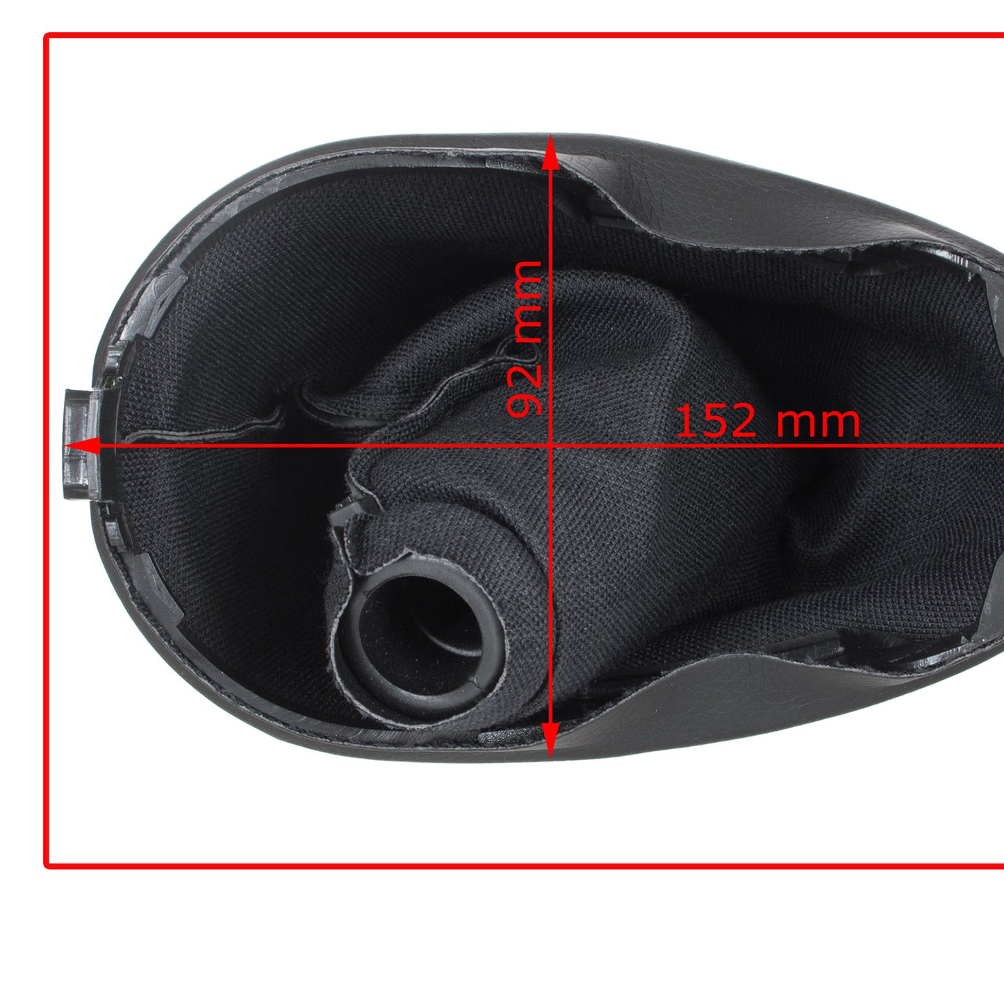 Renault Thalia 08-13 GEAR KNOB ECO-LEATHER + GAITER 5 SPEEDS