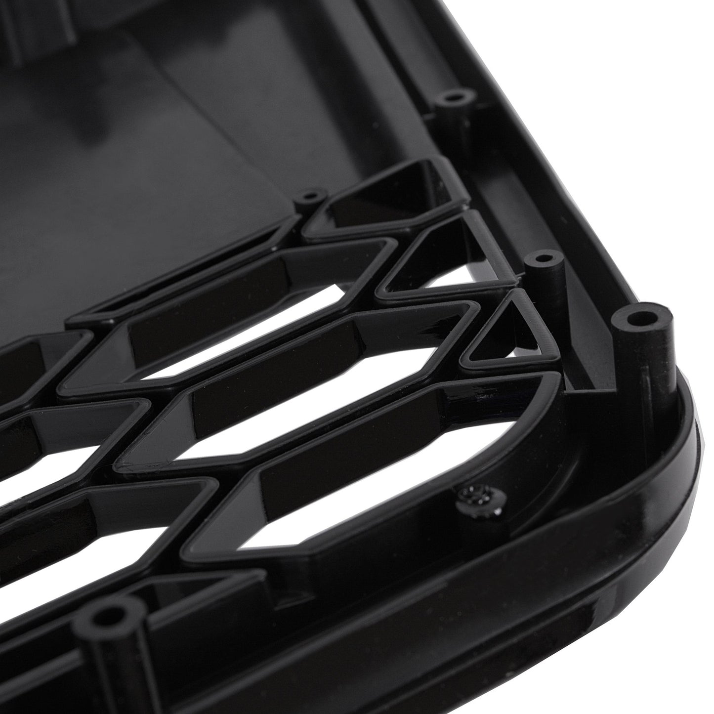 AUDI A3 8P 04-08 Atrapa między reflektory (grill) RS LOOK PLASTER MIODU BLACK