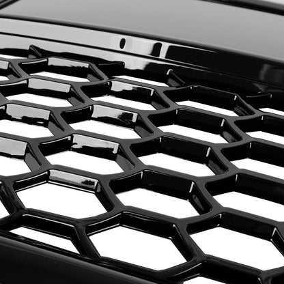AUDI A3 8P 04-08 Atrapa między reflektory (grill) RS LOOK PLASTER MIODU BLACK