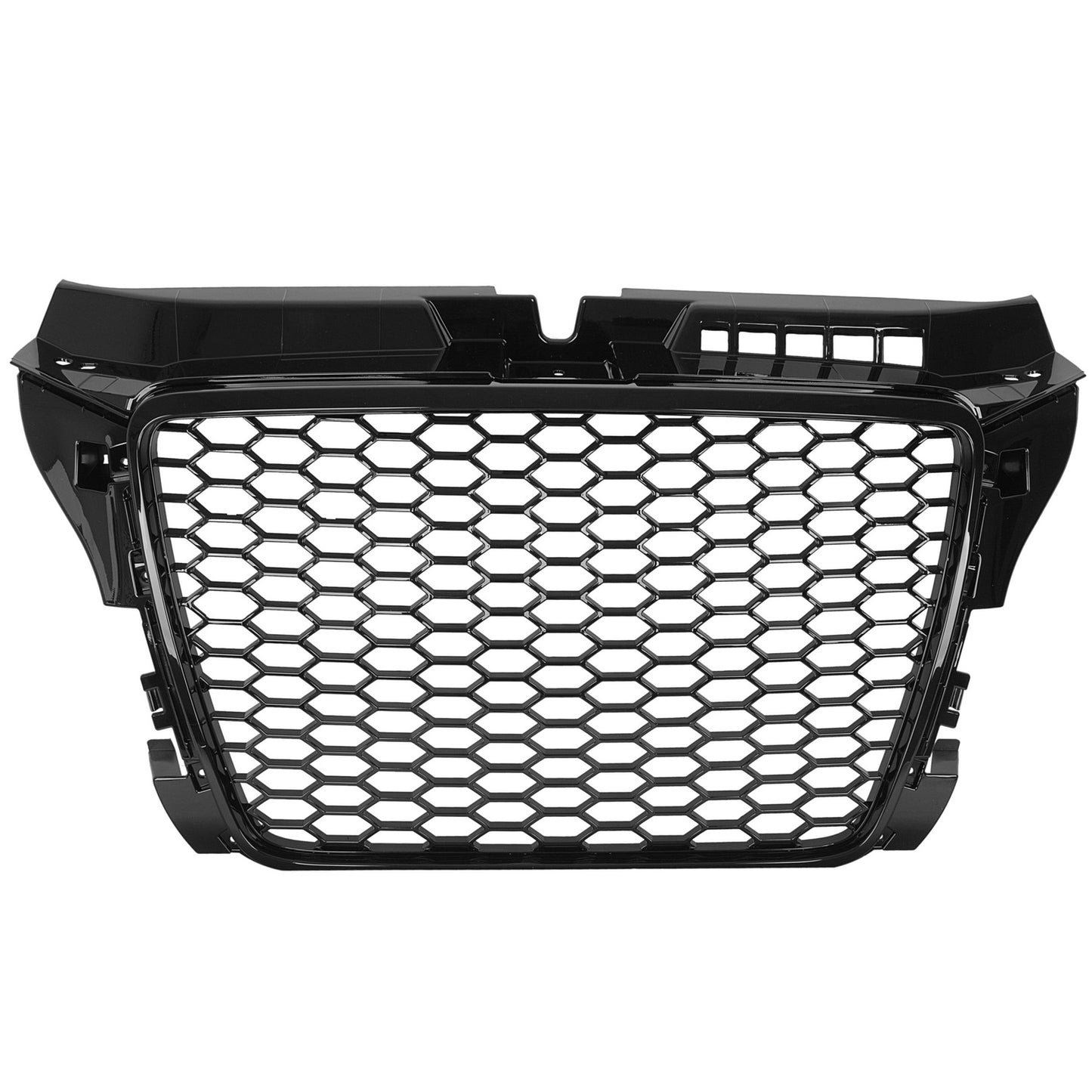 AUDI A3 8P 08-12 FACELIFT Atrapa między reflektory (grill) RS LOOK PLASTER MIODU BLACK