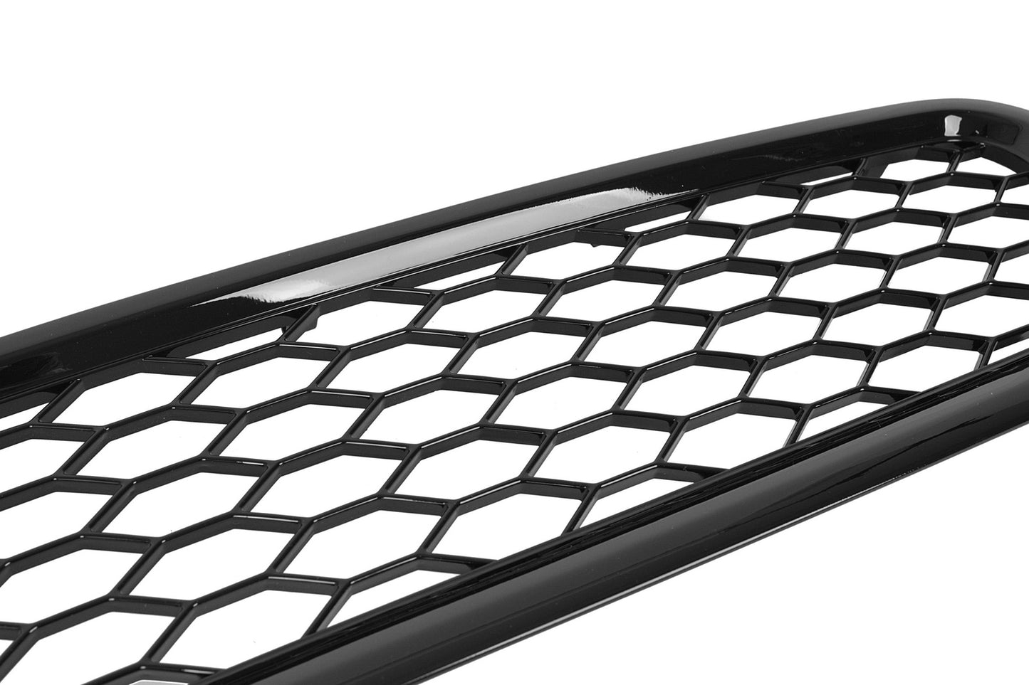AUDI A4 B6 00-04  Atrapa między reflektory (grill) RS LOOK PLASTER MIODU BLACK